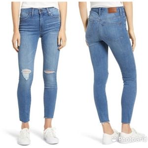 New with Tags Madewell 9" Mid-Rise Skinny Jeans